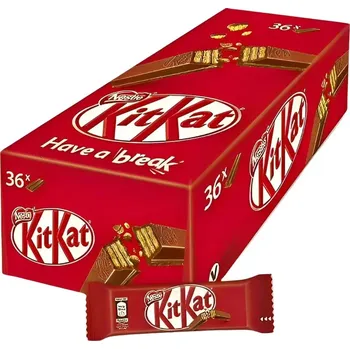Cukrovinka Nestle NESTLÉ Kit Kat 2 Fingers karton 36 x 20,7 g