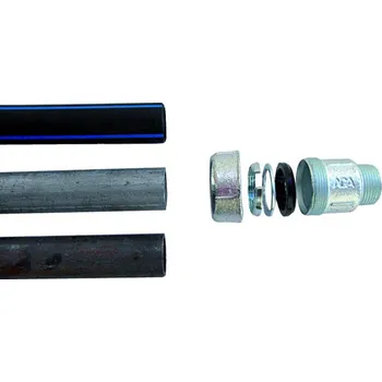 Fitinka T-kus AGA TK 5/4" s vnitřním závitem, 39,5-42,9mm, litina