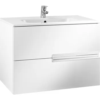 Koupelnový nábytek ROCA VICTORIA-N skříňka pod umyvadlo 78,5x46x56,5 cm, 2 zásuvky, bílá