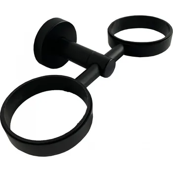 CONCEPT 100 univerzální držák, dvojitý, nástěnný, černá