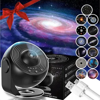 Projekční technika Projektor Noční Oblohy Planetárium Otočný Projektor Oblohy LED 13 Projekcí Frenne