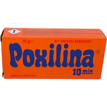 Průmyslové lepidlo Lepidlo POXILINA 70g / 38ml dvousložkové epoxidové husté SILNÉ