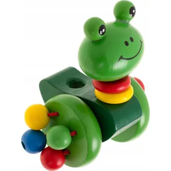 Odrážedlo Dřevěná Odrážedlo Žabka pro děti – vysoká kvalita