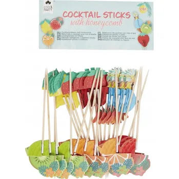 Jednorázové nádobí Špejle DLP Industry 10 cm 24 ks dřevěné