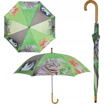 Esschert Design automatický deštník, bez obalu, dlouhý, vícebarevný