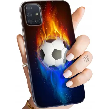 Pouzdro na mobilní telefon Zadní Kryt Hello Case pro Samsung Galaxy A71 černý
