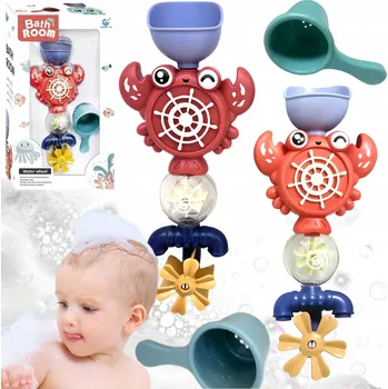 Hračka Do Vany Vodopád Roztomilý Krab Kelímek Interaktivní Prvky