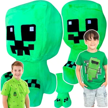 plyšák MINECRAFT ZELENÝ PANÁČEK VELKÝ PLYŠÁK POSTAVA ZE HRY KRIPER