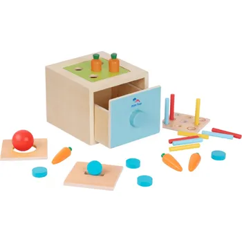 Dřevěná hračka 2Kids Toys Multifunkční vhazování
