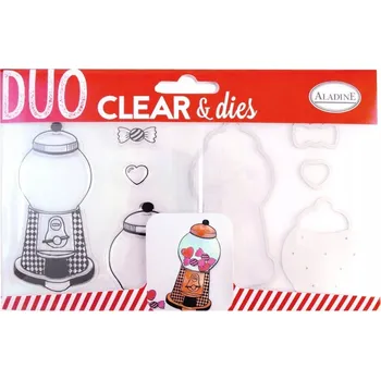 Razítko Silikonové razítko s vykrajovátky Bonbóny Aladine - FRANCIE