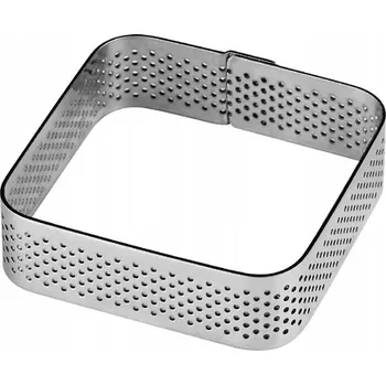 Forma na pečení FORMA perforovaný pro pečení strouhaných tartaletek ČTVEREC - 7,5 cm