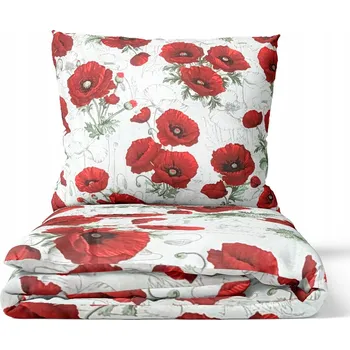 Povlečení Sada povlečení 160x200 100% bavlna s květinami