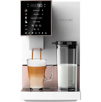 Kávovar Automatický automatický kávovar Cecotec Cremmaet Compactccino White Rose 1350 W růžový