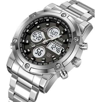 Hodinky Pánské hodinky SKMEI skm.125561e.mn masivní náramek, mnoho funkcí