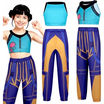 Karnevalový kostým Kostým Demon Hunters KPOP ZOEY cosplay 140-150 cm (10-11 let) Lovkyně Démonů