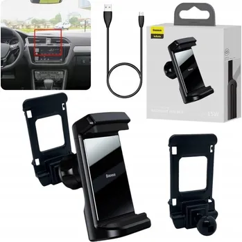 ADAPTÉR PRO DRŽÁK TELEFONU VOLKSWAGEN TIGUAN L 2017-2021 INDUKČNÍ DRŽÁK