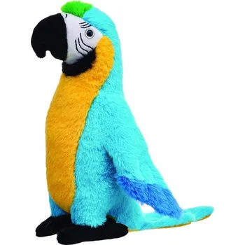 plyšák PLYŠÁK PLYŠÁK PAPOUŠEK ARA MODRÝ 40 CM