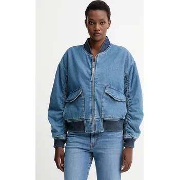 Pánský bomber Džínová bomber bunda Levi's A7262.0009 modrá 55A, vel. M