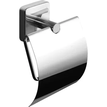 CONCEPT 150 držák toaletního papíru s krytem, nástěnný, nerez