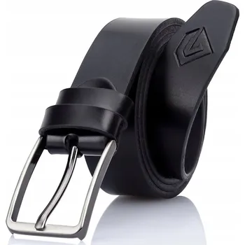 Opasek Pásek ČERNÝ Pánský Klasický z Pravé Kůže Gracio