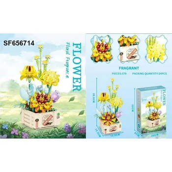 ostatní stavebnice Kytice Květin - Květinová Vůně - Stavebnice 579 dílů -