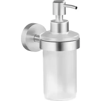 TESA MOON dávkovač tekutého mýdla 200 ml, nástěnný, sklo, nerez ocel