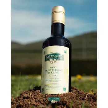 Rostlinný olej Italský olivový olej extra panenský SALVAGNO 1L
