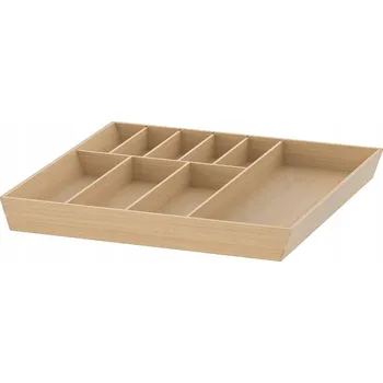 Organizace kuchyně IKEA UPPDATERA Vložka do zásuvky na příbory, bambus, 52x50 cm