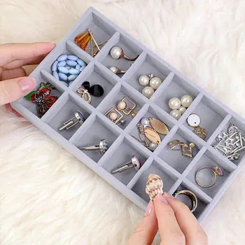 Úložný box Organizér na šperky do šuplíku - mini přihrádky