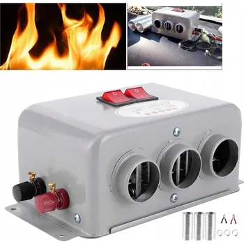 Ventilátor topení a klimatizace Topidlo ventilátor automobilová 12V 800W s 3 výdechy