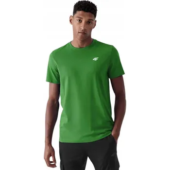 Tričko Pánské sportovní tričko 4F Tričko s krátkým rukávem Bavlněné 5XL