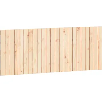 Dřevěné borovicové čelo postele 147 x 3 x 60 cm, neošetřené