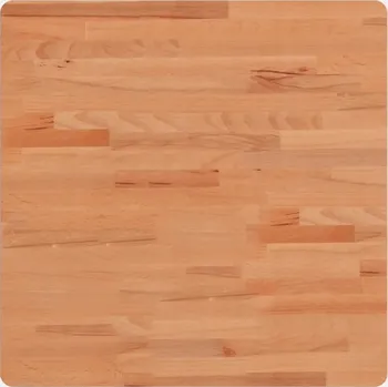 Psací stůl Čtvercová stolová deska z masivního bukového dřeva 60 x 60 x 1,5 cm