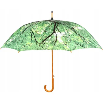 Esschert Design automatický deštník, dlouhý zelený