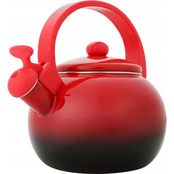 Varná konvice Tradiční smaltovaná ocelová Konvice MASTERPAN 2,2 l bílá, černá, červená, fialová