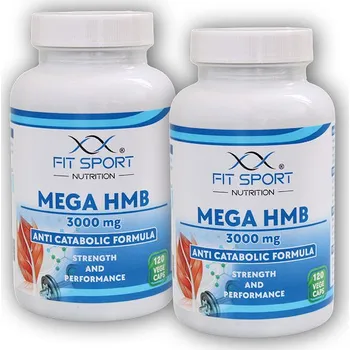 Anabolizér 2x Mega HMB 3000mg 120 vege caps