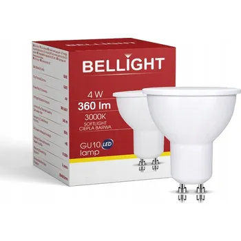 Žárovka LED žárovka Bellight GU10 230V 4W 3000K teplá bílá