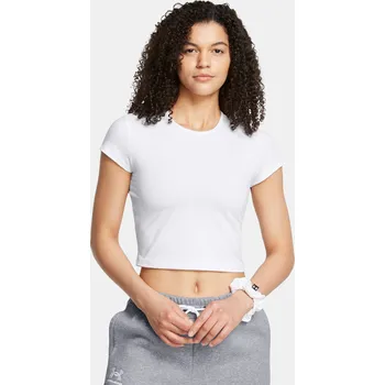 Dámské tričko Under Armour Meridian Baby Tee 1387729-100 Bílá XL