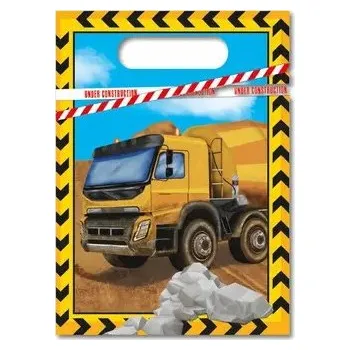 Dárková taška Dárkové narozeninové tašky Stavba 6 ks