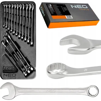 Klíč SADA Očkoploché klíče NEO 6-19 mm, 14dílná 84-234