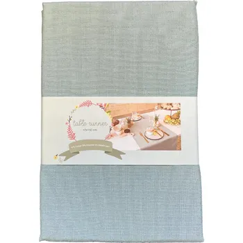 Obraz Běžec na stůl odstíny zelené 150 x 45 cm