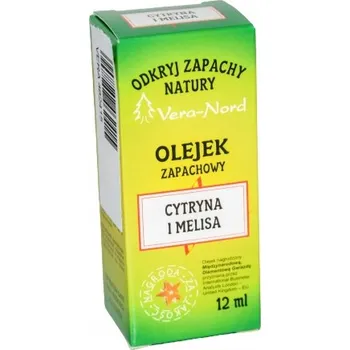Vonný olej Vera-Nord citron meduňka 12 ml 1 ks