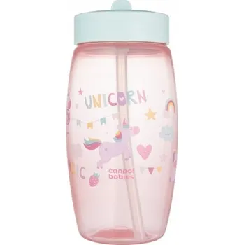 Kojenecká láhev Canpol babies Lahev se sklápěcím pítkem Unicorns 400ml