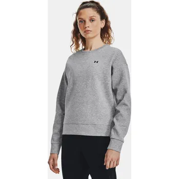 Dámské oblečení Dámská mikina Under Armour Unstoppable Flc Crew 1379835-011 Šedá MD