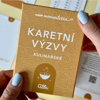 Společenská hra ALBI Karetní výzvy - Kulinářské