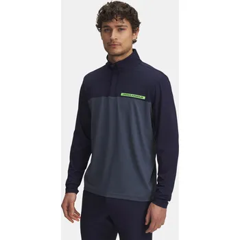 Pánská móda Pánská mikina Under Armour UA T2G 1/4 Zip 1389878-411 Modrá MD