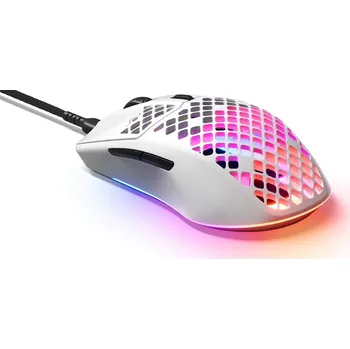 Myš SteelSeries Aerox 3 62603 sněžně bílá