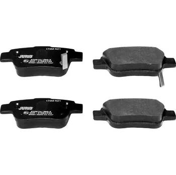 Brzdová destička Sada brzdových destiček, kotoučová brzda JURID 572516J
