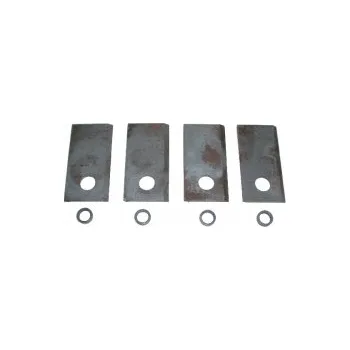 Příslušenství k zahradní technice Sada nožů pro sekačky ADÉLA 4 nože dlouhé