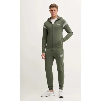 Pánské oblečení Tepláková souprava EA7 Emporio Armani AF10377.7M000967 zelená 78X, vel. M